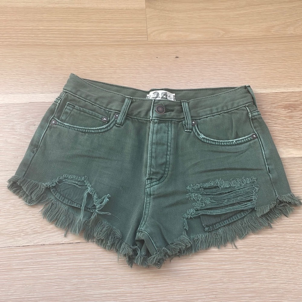 NWOT Free People Denim Shorts!!!